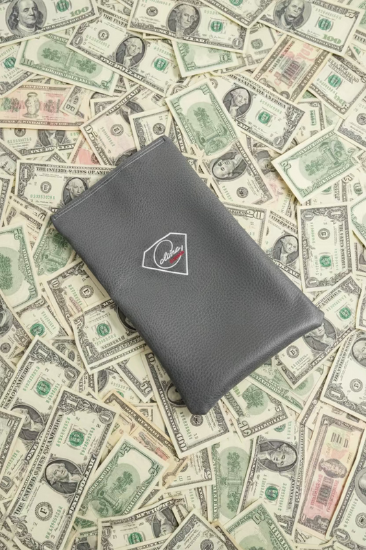 Pochette de dépôt grise/Sac à monnaie (Copie)