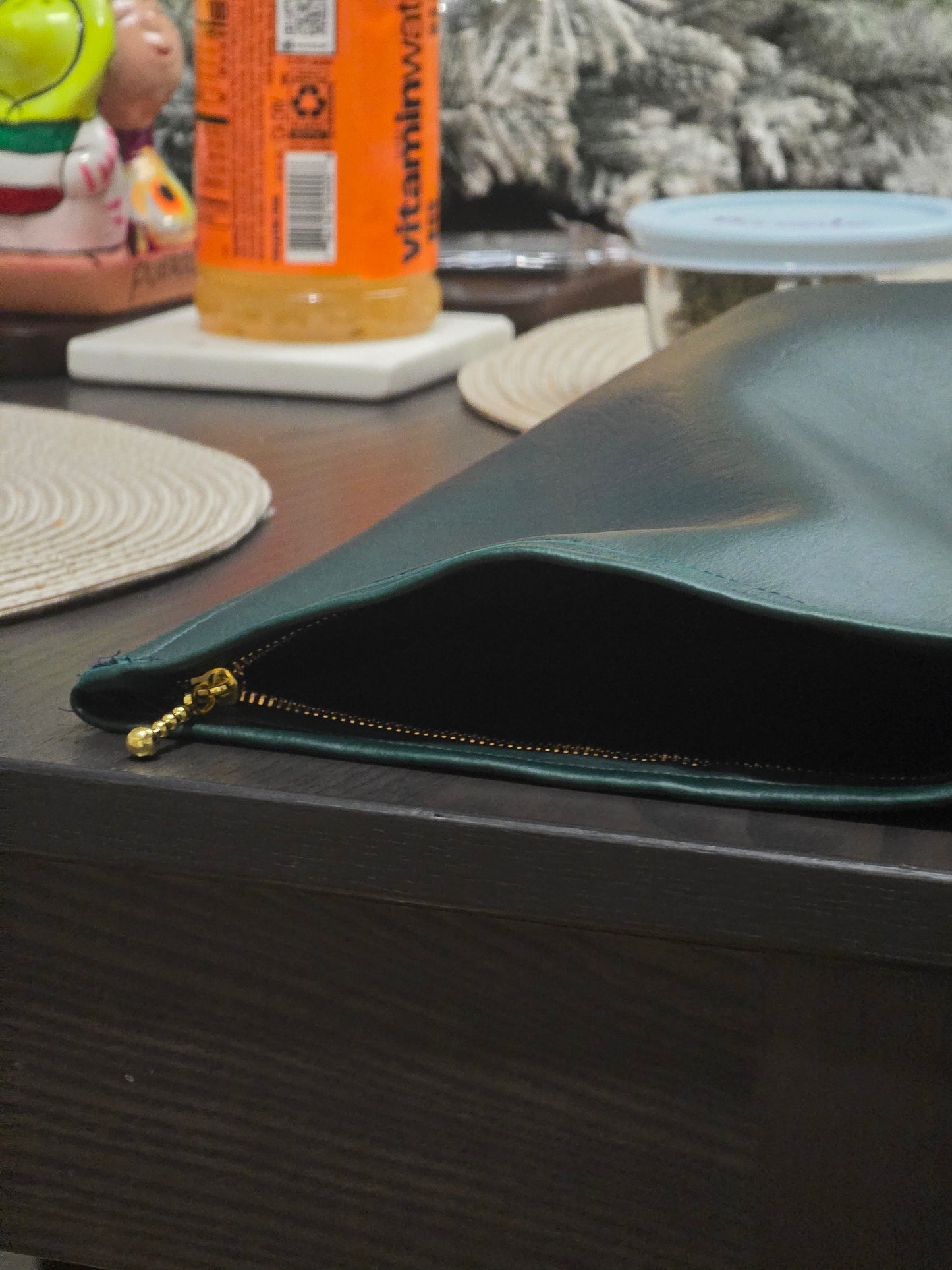Sac de dépôt vert/Sac d'argent